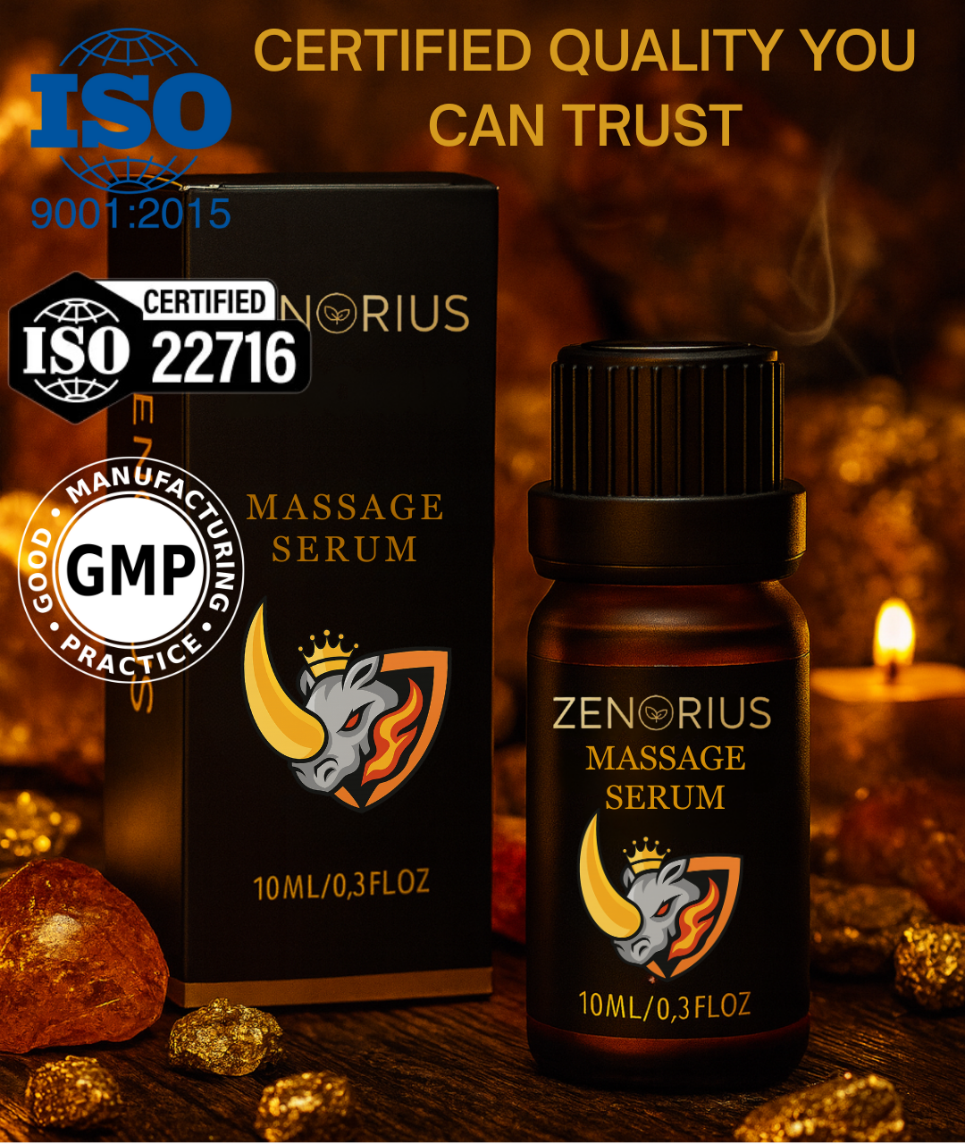 Zenorius Serum for Enhancement and Performance
