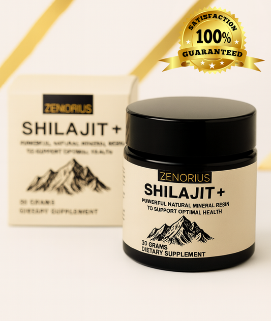 Zenorius™ Shilajit+ – Pure Himalayan Resin